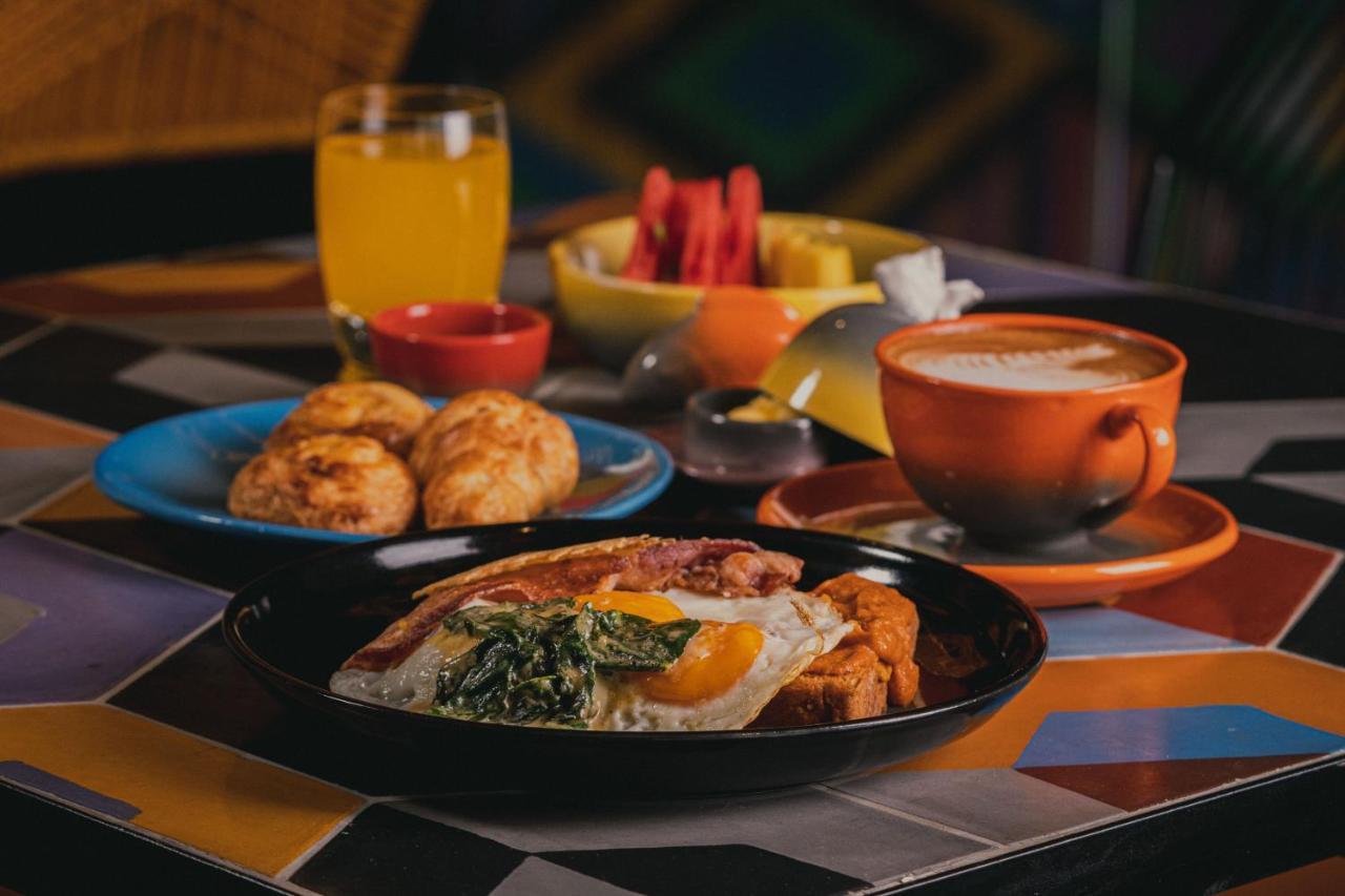 Hotel V1501 Pasto Eksteriør bilde A typical breakfast in Brazil